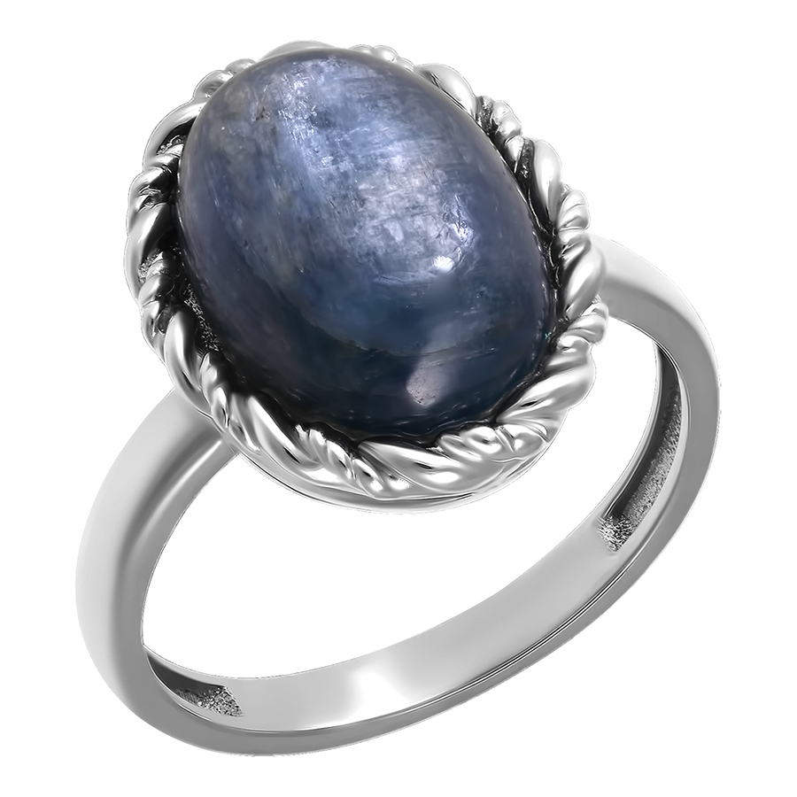 Кольцо, серебро, кианит, 132289-20